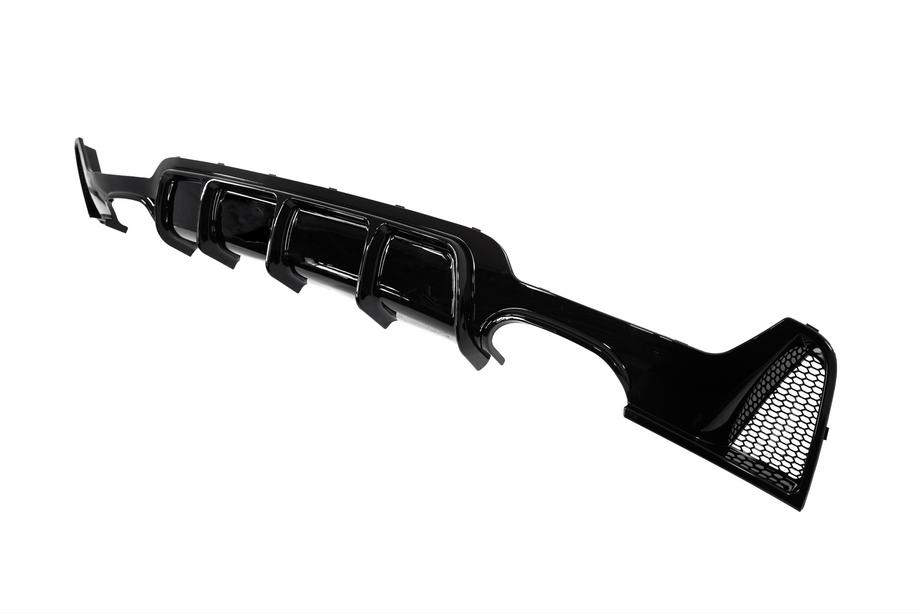 BMW 4 Series F32/F33/F36 2012-2020 Heckdiffusor für doppelseitige Doppelabgasanlage (für M-Sport, ABS) Foto 2