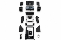 Toyota Land Cruiser Prado 150 2009-2023 Innenraum-Upgrade-Set für Prado 250 Foto 1