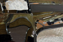 Mercedes CLA C117 2013-2019 B-Ware Heckdiffusor Black (CLA45 Design mit Endrohrblenden) Foto 4