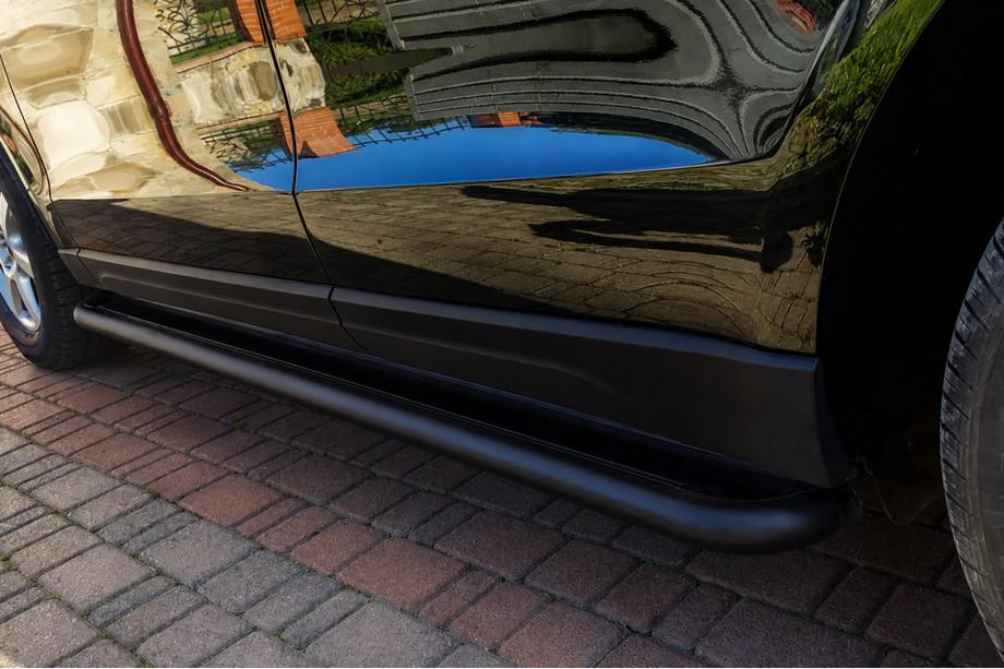 Audi Q5 2008-2017 Seitenstufen Premium Black (2 Stk., Edelstahl) d60 Image