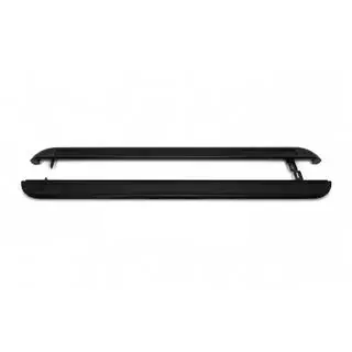 Seitliche Trittbretter Premium Black (2 Stk., Edelstahl) Chrysler Voyager 2001-2007 Foto 1