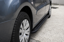 Citroen Berlingo 1996-2008 Seitliche Trittbretter Premium Black (2 Stk., Edelstahl) Foto 1