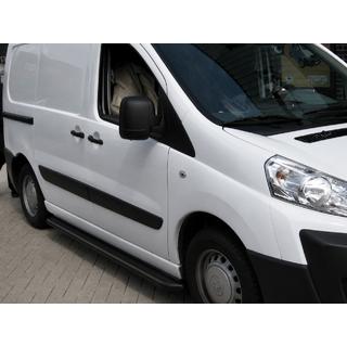 Seitliche Trittbretter Premium Black (2 Stk., Edelstahl) Foto 1