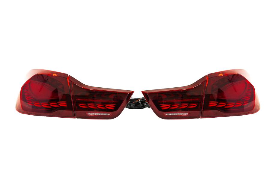 BMW 4 Series F32/F33/F36 2012-2020 Rückleuchten GTS Style Rot Foto 1