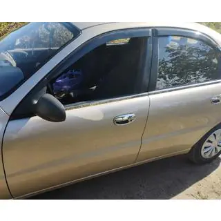 Fensterzierleisten Edelstahl (4 Stk.) Daewoo Lanos 1998-2017 Foto 2