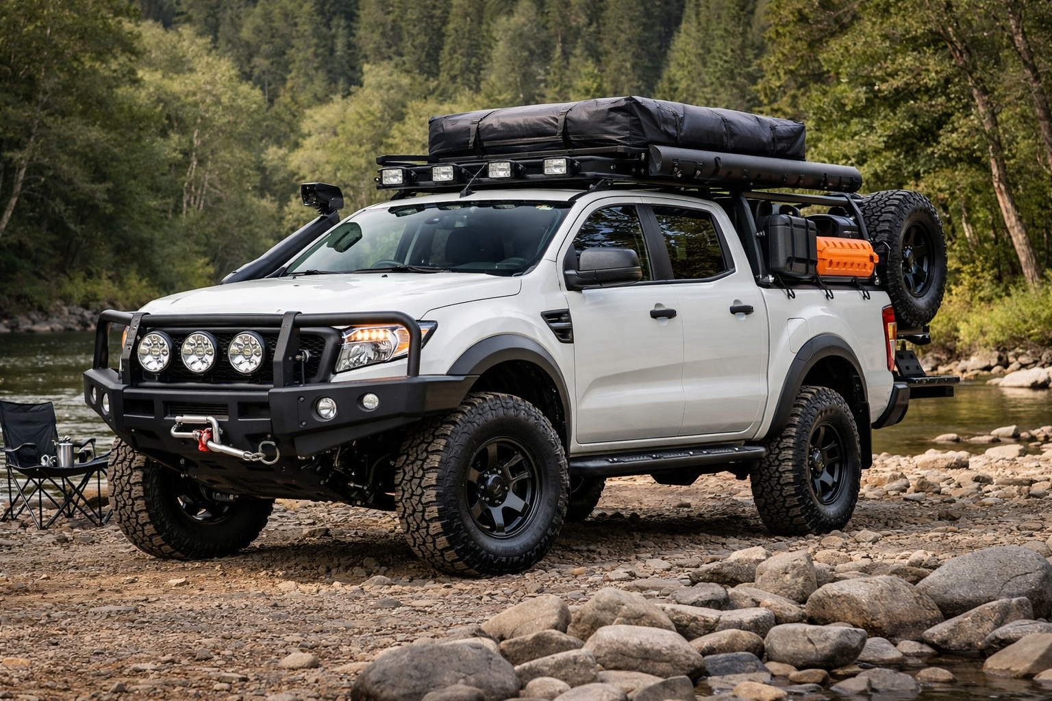 Modifikationspaket für Ford Ranger 2011-2022 für Arbeit und Outdoor-Trips