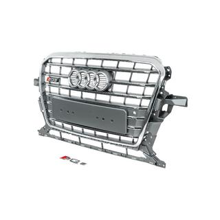 SQ-Style Kühlergrill vorne (2012-2017, grau mit Chrom) Foto 2
