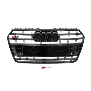 Frontgrill S-Style (2015-2018, schwarz) Audi A7 2010-2018 Foto 1