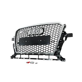RSQ-Style Kühlergrill vorne (2012-2017, schwarz mit Chrom) Audi Q5 2008-2017 Foto 2