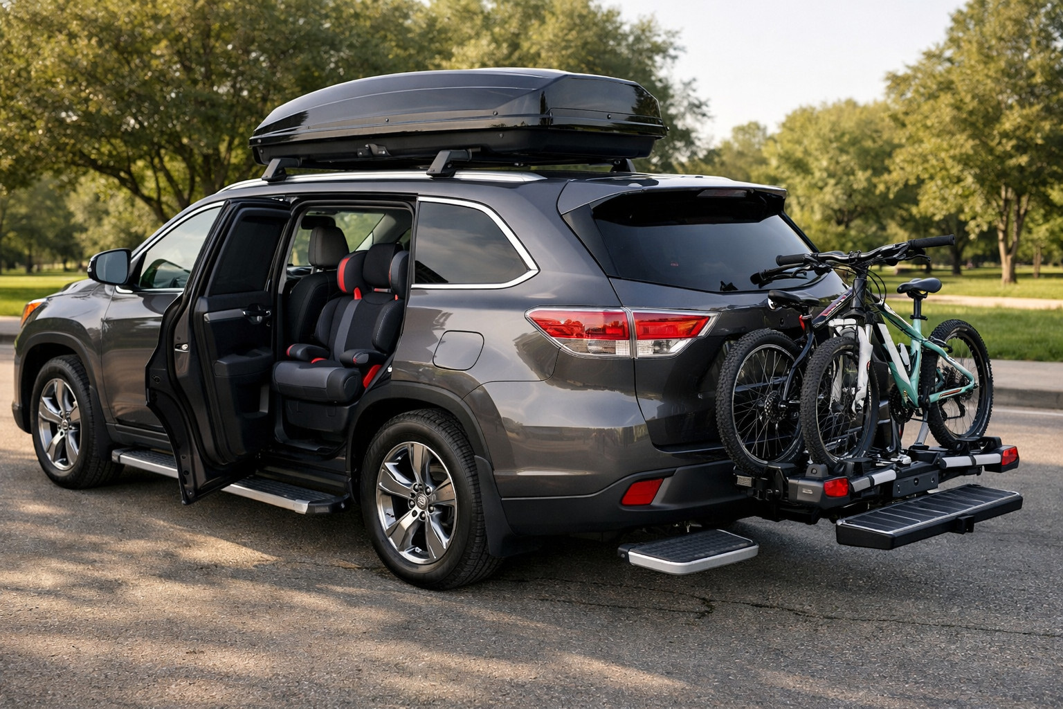 Upgrade-Paket für Toyota Highlander 2013–2019: familientauglich und bequemer Einstieg
