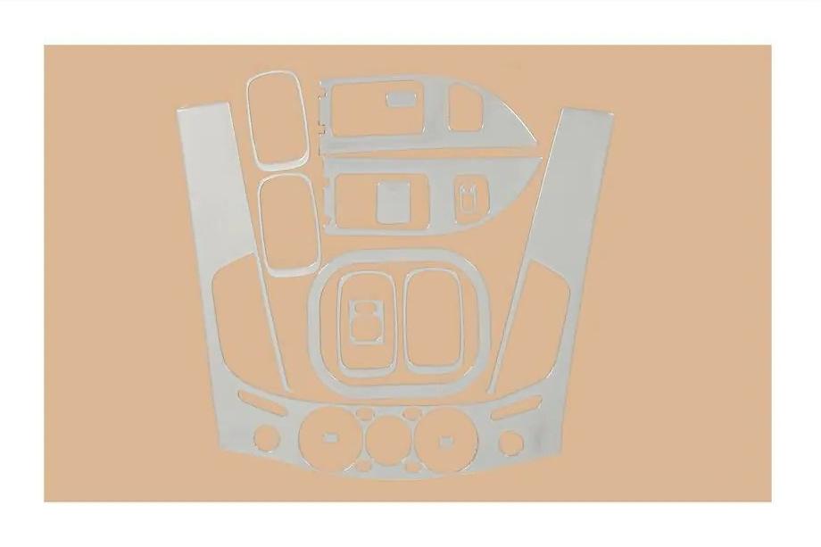 Mitsubishi L200 2006-2015 Armaturenbrett-Blenden V2 (13-teilig) Image