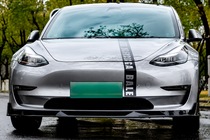 Tesla Model 3 2017- Frontspoiler-Lippe Lip Turbo (für 2017–2023) Foto 1