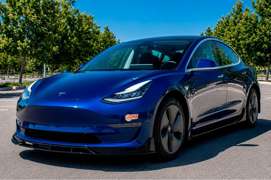 Tesla Model 3 2017- Frontlippe Lip Fast (für 2017-2023) Image