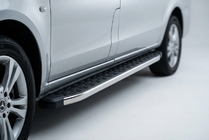 Mercedes Viano 2004-2014 Trittbretter BlackLine (2 Stk., Alu) Foto 1