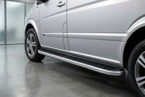 Mercedes Viano 2004-2014 Seitenschweller Tayga Grey (2 Stk., Alu) Foto 1