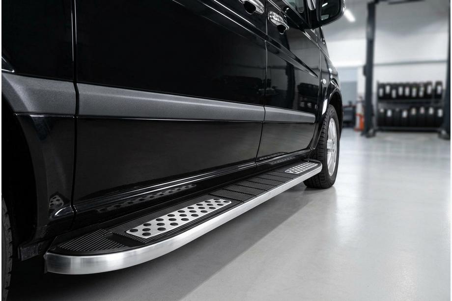 Mercedes Vito/V-class W447 2014- Seitenschweller Tayga V2 (2 Stk., Alu) Image