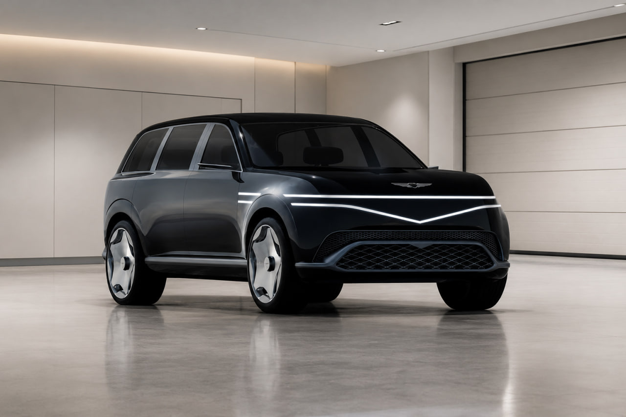 Neuer Genesis GV90 bei Tests erwischt: Türen wie bei Rolls-Royce