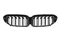 BMW 5er G30/G31 2017–2023 Nieren-Kühlergrill M-Look LCI-Design (2017-2020, Schwarz Hochglanz) Foto 4