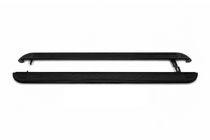 Dacia Logan MCV 2004-2014 Seitliche Trittbretter Premium (2 Stk., Edelstahl) Black Foto 2