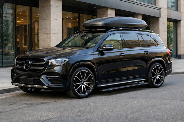 Basis-Upgrade für Mercedes GLS X167: Stadtkomfort und leichter Einstieg Foto 1