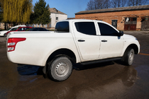 Fiat Fullback 2016- Seitenschweller / Trittbretter Premium (2 Stk., Edelstahl) Black Foto 1
