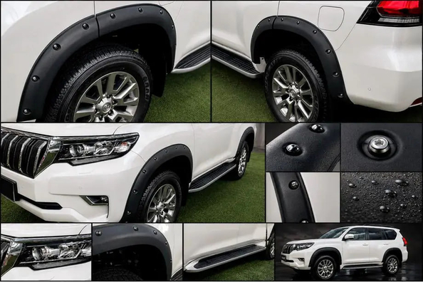 Kotflügelverbreiterungen für Toyota Land Cruiser Prado 150: Optik ändern, Karosserie schützen Foto 3