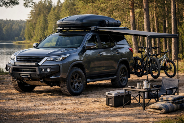 Was am Toyota Fortuner nach dem Kauf für Familie und Natur Foto 1