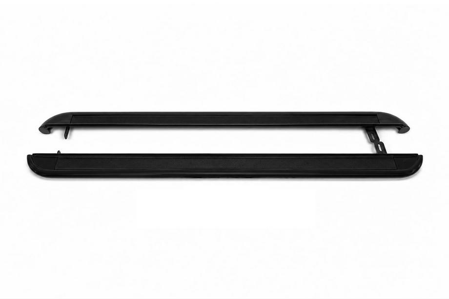 Ford Ranger 2011–2022 Seitliche Trittbretter Premium Black (2 Stk., Edelstahl) Image