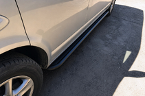 Volkswagen T5 Multivan 2003–2010 Seitliche Trittbretter Premium Black (2 Stk., Edelstahl) 60 mm, langer Radstand Foto 2