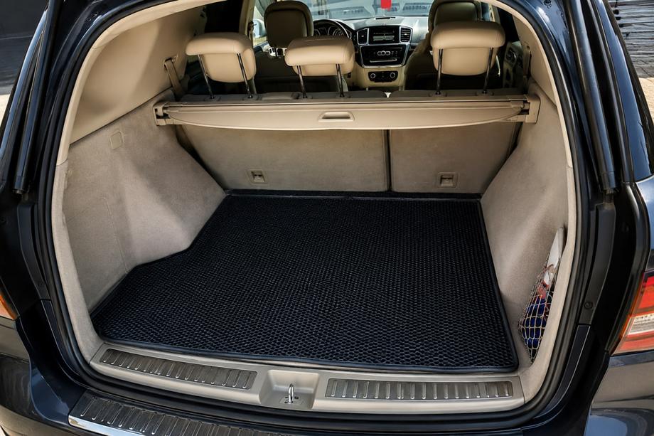 Mercedes GLE/ML class W166 2011-2018 Kofferraummatte (EVA, Schwarz) Image