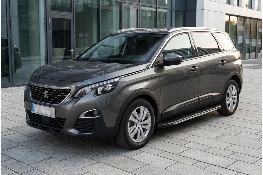 Peugeot 5008 2016-2023 Trittbretter Bosphorus Grey (2 Stk., Aluminium) Image