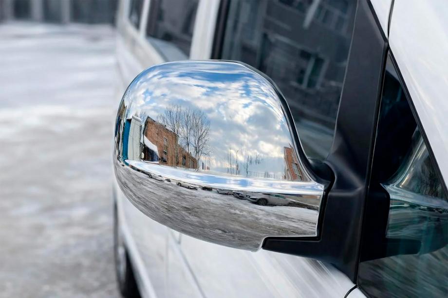 Mercedes Vito W639 2004-2014 Rechte Spiegelabdeckung (2004-2010, Edelstahl) Image