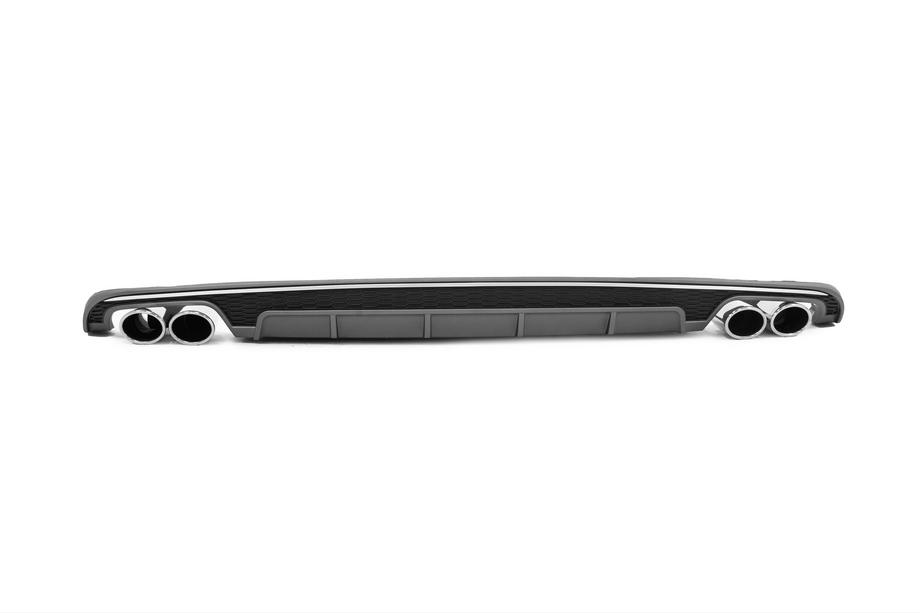 Audi A6 C7 2011–2018 Heckdiffusor mit Endrohren S-Style (für S / S-Line 2014-2018) Foto 1