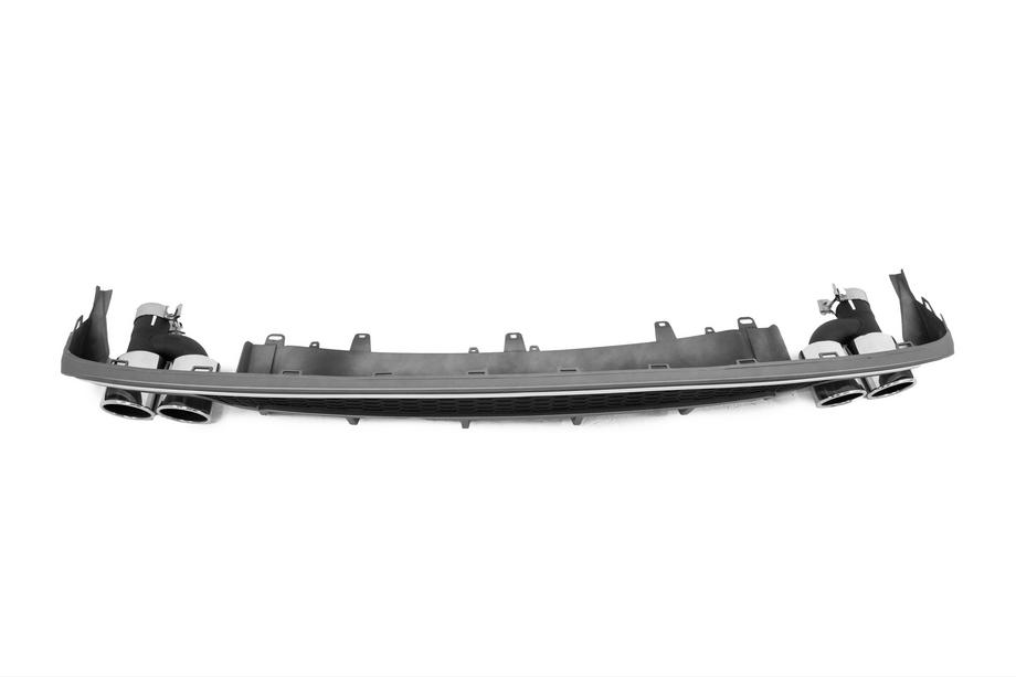 Audi A6 C7 2011–2018 Heckdiffusor mit Endrohren S-Style (für S / S-Line 2014-2018) Foto 3