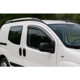 Windabweiser mit Chromleiste Niken Luxury (2 Stk) Peugeot Bipper 2008-2017 Foto 1