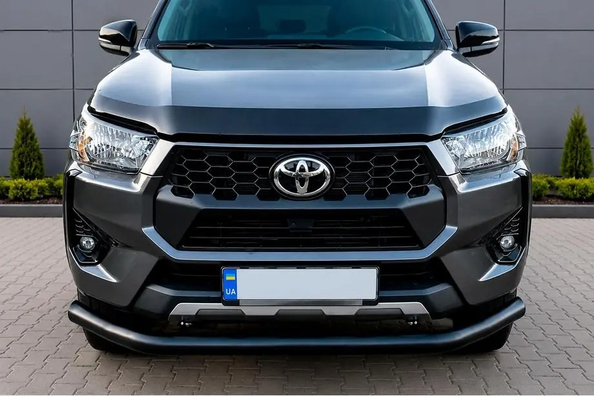 Toyota Hilux 2020: Montage des Frontschutzes — unsere Arbeit Foto 4