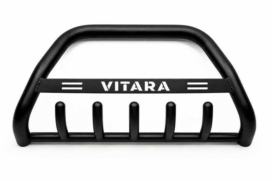 Suzuki Vitara 1998-2006 Frontschutzbügel (Bullbar) WT004 (Edelstahl) Black Foto 2