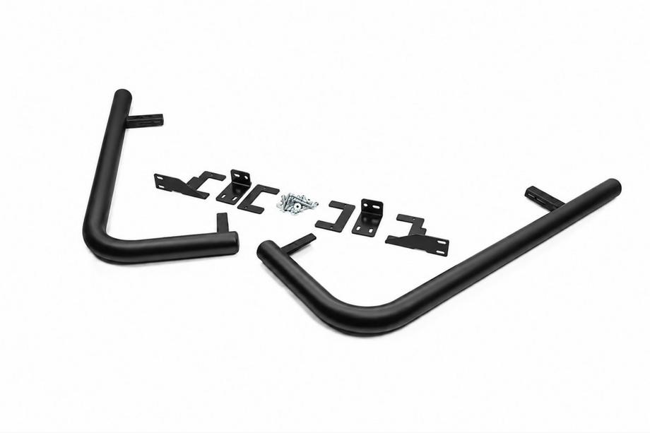 Volkswagen LT 1995-2006 AK-SO Black Heck-Ecken (Edelstahl) Mittlerer Radstand Foto 3