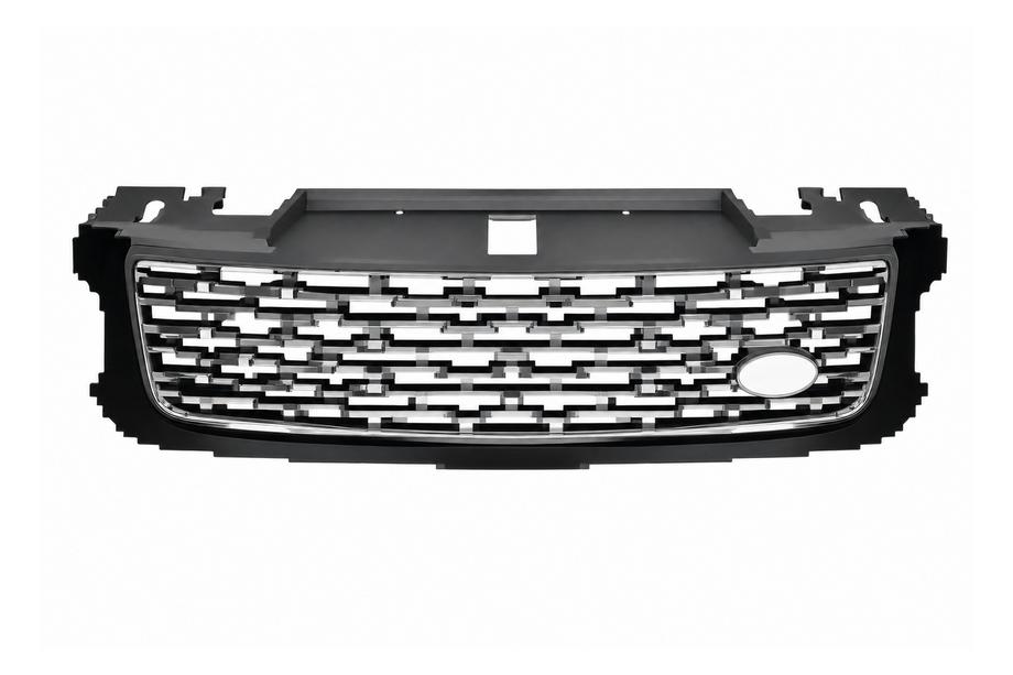 Range Rover Sport 2014-2022 Kühlergrill SVR schwarzer Rahmen / silbernes Gitter (2014) Image