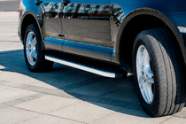 Volkswagen Touareg 2010-2018 Trittbretter BlackLine (2 Stk, Aluminium) Foto 2