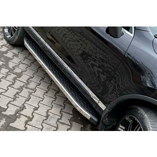 Trittbretter BlackLine (2 Stk, Aluminium) Volkswagen Touareg 2002–2010 Foto 1