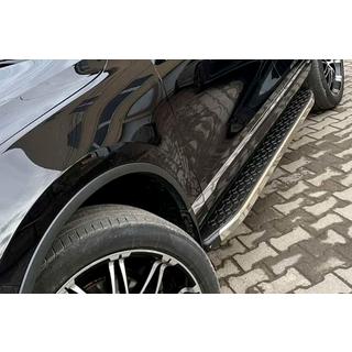 Trittbretter BlackLine (2 Stk, Aluminium) Volkswagen Touareg 2002–2010 Foto 3