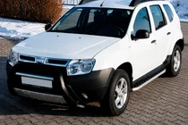 Dacia Duster 2008-2018 Trittbretter BlackLine (2 Stk, Aluminium) Foto 1
