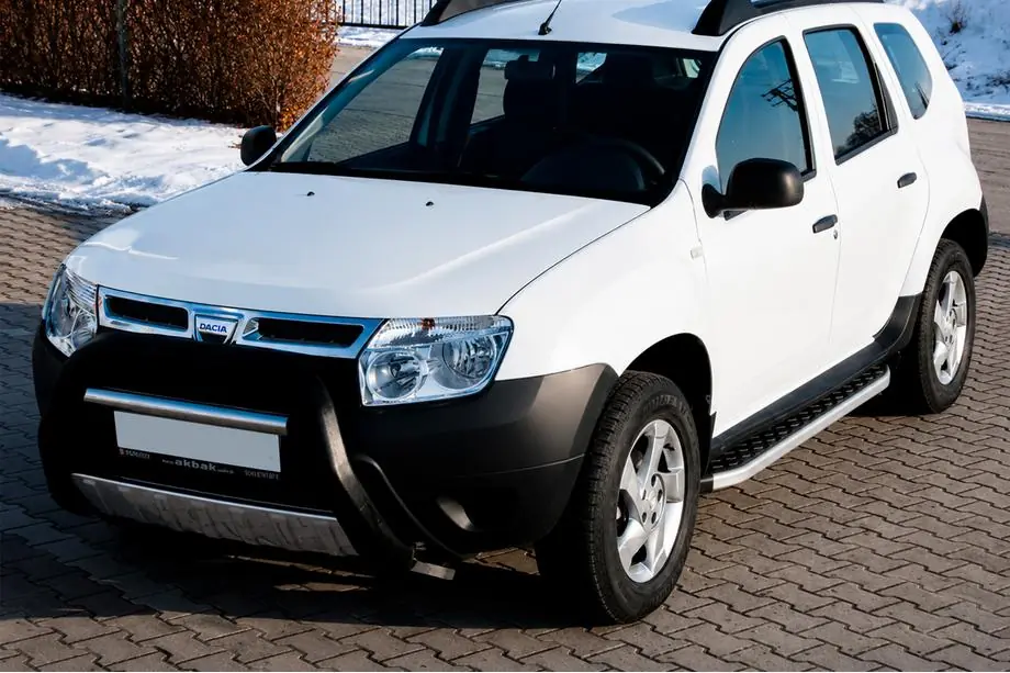 Dacia Duster 2008-2018 Trittbretter BlackLine (2 Stk, Aluminium) Image