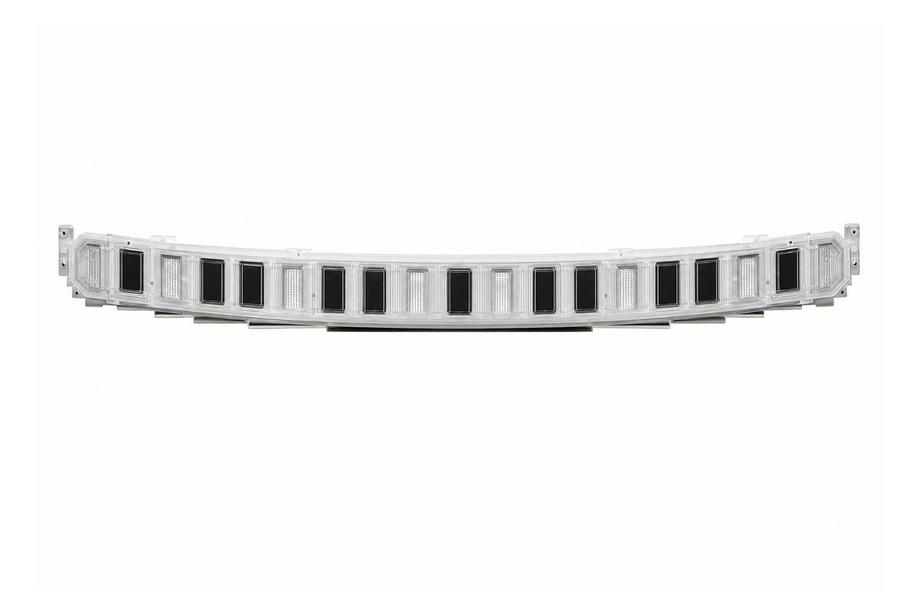 Land Rover Discovery IV 2009-2017 Aluminium-Zierleiste für Kofferraumdeckel (2014) Image