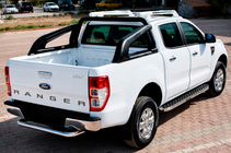Ford Ranger 2011–2022 Trittbretter BlackLine (2 Stk, Aluminium) Foto 1