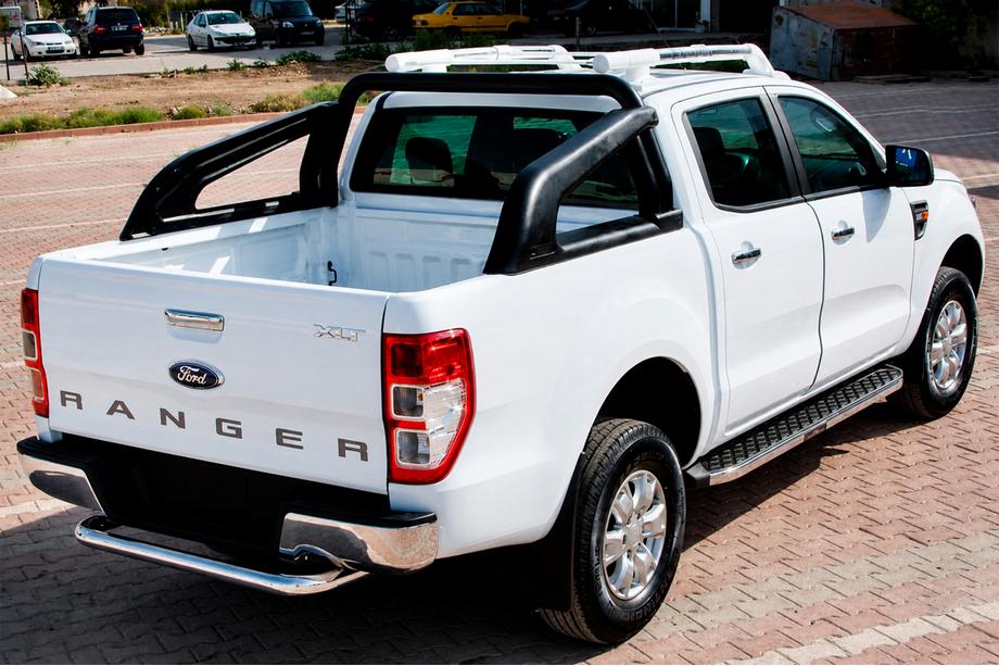 Ford Ranger 2011–2022 Trittbretter BlackLine (2 Stk, Aluminium) Image
