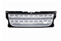 Land Rover Discovery III 2004–2009 Kühlergrill, schwarzer Rahmen / silbernes Gitter (2014) Foto 1