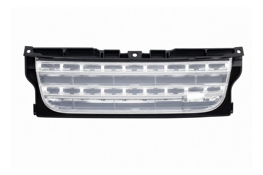 Land Rover Discovery III 2004–2009 Kühlergrill, schwarzer Rahmen / silbernes Gitter (2014) Image