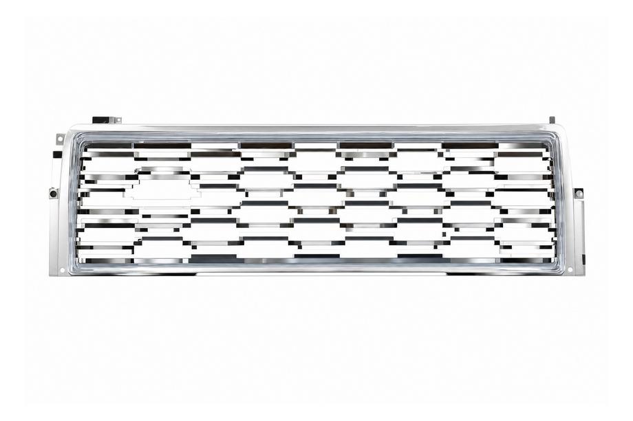 Land Rover Freelander II 2006–2014 Silberner Tuning-Kühlergrill (2010) Image
